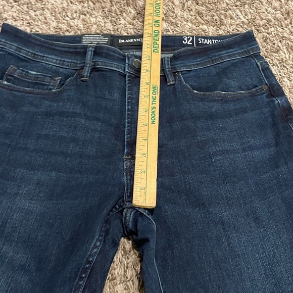 Blank NYC NWT Stanton straight fit dark wash jeans - Picture 12 of 13